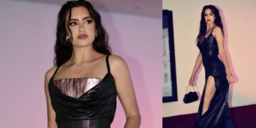 Лара Иванова во креација на Занов за матурската вечер