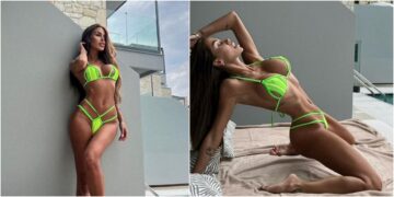 (Видео) Ријана се пофали со дијамантски прстен и го стави на прст од ногата