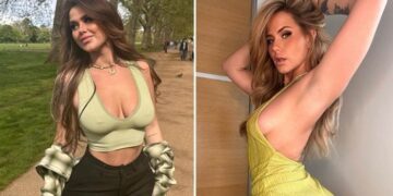 (Видео) Навивачка на Арсенал се појави гола на „Емирати“