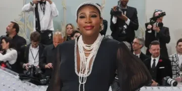 Серена Вилијамс на Мет Гала откри дека е бремена со второ дете