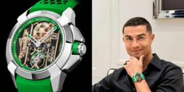 Роналдо се пофали со новиот часовник со 26 дијаманти