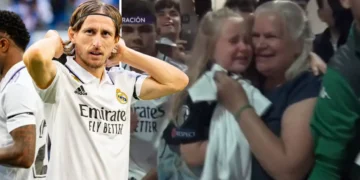 (Видео) Лука Модриќ расплака девојче во Севиља, откако и го подари дресот