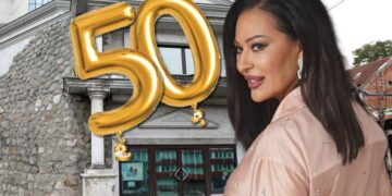 (Фото) Цеца го славеше 50 роденден на Дедиње