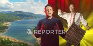 (Видео) Македонијо во срце те носиме, Ламбе ја промовираше песната „Оган да го гори“