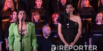 Емоции, солзи и чест додека ја пеевме“ Ми заплакало селото Ваташа“ пред роднините на стреланите младинци, вели Андријана Јаневска