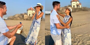 Се сврши Никол Шерцингер со Том Еванс: рагбистот ја побара пејачката за жена на плажа на Хаваи