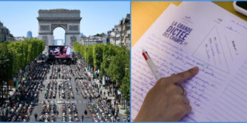 На Шанзелизе во Париз се одржа најголемиот диктат во светот со 1.400 луѓе