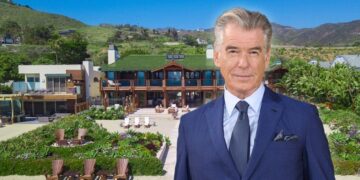 Бездомник провали во домот на Пирс Броснан