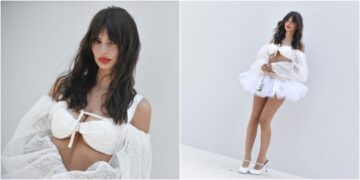 Емили Ратајковски како секси балерина на шоу за познат бренд во Париз