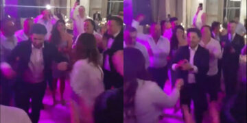 (Видео) Црногорскиот премиер Дритан Абазовиќ се развесели и заигра на свадба