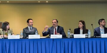 Анѓушев на европски форум за енергија во Атина: потребни се технички решенија за енергетската криза