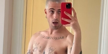 (Видео) Дамијано од „Манескин“ си го фаќал пенисот среде концерт, па плукал по публиката