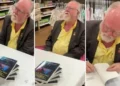 (Видео) Никој не му дојде на промоцијата за книга, па откако тиктокер сними видео, писателот стана хит на интернет