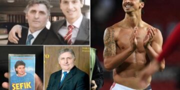 Не ме гледаше како играм, пиеше алкохол по цел ден, открива Златан Ибрахимовиќ за својот татко Шефик