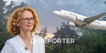 Драматичен лет, Шекеринска едвај слета од Виена за Скопје