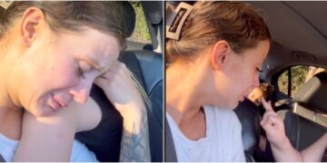 (Видео) Петгодишно девојче со прстите ја смирува мајка си од паничен напад