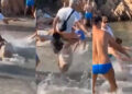 (Видео) Тепачка на Сардинија, маж го нападна капетанот кој со глисер му ја удри сопругата