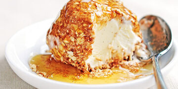 Пржен сладолед за сладокусци