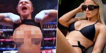 Девојката која ги покажа градите по победата во рингот ќе биде казнета