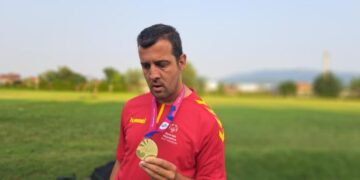 Агрон Хајредини од Тетово освои златен медал на Специјалната олимпијада во Берлин