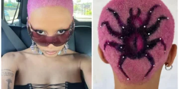 Доџа Кет ја избрички косата и истетовира пајак на главата