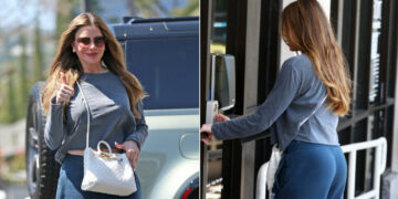 Софија Вергара првпат во јавноста откако се разведе: без бурма на раката го прошета Холивуд