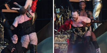 (Видео) Во танга и мрежести чорапи Сем Смит пееше на концерт во Мадрид и доби критики од фановите, сатанист и вулгарен