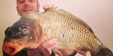 Александар Јосифовски улови златен охридски крап