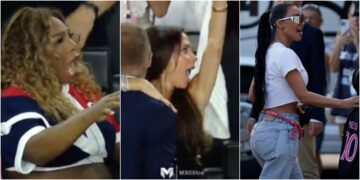 (Видео) Викторија во прегратка на Бекам, Серена навива од трибини: Познатите ѕвезди на дебито на Меси во Интер Мајами