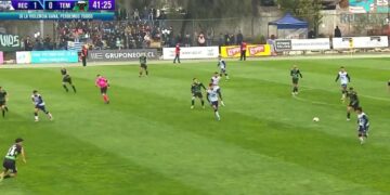(Видео) Фудбалери во Чиле продолжија да играат и за време на земјотрес