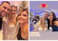 (Фото) Цел Вардар се фати на оро на свадба на Кликовац, бившата ракометарка се омажи за ѕвездата на Гранд Радоњиќ