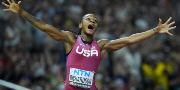 (Видео) Шакари Ричардсон е најбрзата жена во светот