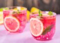 Освежителен Барби коктел, спој на мохито, пина колада и лимонада