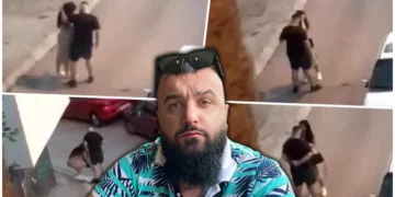 (Видео) Раперот Буба Корели ја нападнал девојка си среде улица