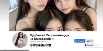 Хакиран е профилот на македонската фудбалска репрезентација, се појавуваат слики од полуголи азијатки