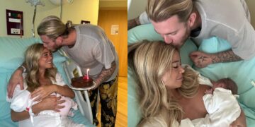 Се породи италијанската новинарка Дилета Леота: Добредојде Арија, ти си најдобриот подарок