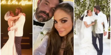 Џенифер Лопез и Бен Афлек слават годишнина брак