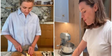 (Видео) Камерон Дијаз и Џенифер Гарнер супер домаќинки: готват и споделуваат со фановите додека Холивуд е во штрајк