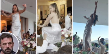 (Видео) Џенифер Лопез падна додека тверкаше на маса