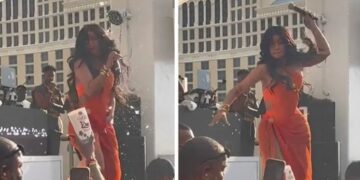 Микрофонот што Карди Би го фрлила кон обожавателка се продаде за 100.000 долари