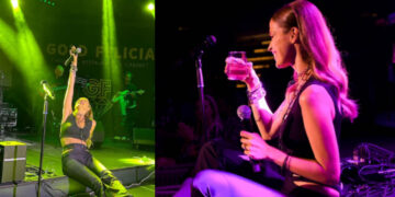 Каролина растури во Битола, играше, пееше, седна на под и наздрави со публиката