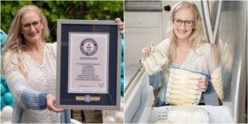 Мајка сруши Гинисов рекорд за најголема донација на мајчино млеко, донирајќи 1.600 литри