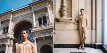 Андреј Пајмакоски од Македонија сними моден едиторијал во Милано за „Boss“