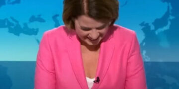 (Видео) Водителка не можеше да престане да се смее сред вести