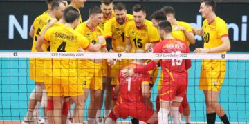 Втора победа на македонските одбојкари на Европското првенство против Црна Гора