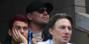 Леонардо ди Каприо сам на раат го гледаше финалето меѓу Ѓоковиќ и Медведев