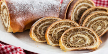 Рецепт за посна штрудла со ореви