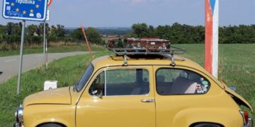 Брачна двојка од Белград со Фиќо извозе круг за историја на Нирбургринг