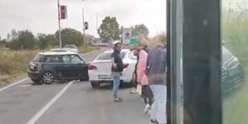 Аца Лукас имаше сообраќајка откако слета на аеродромот во Белград