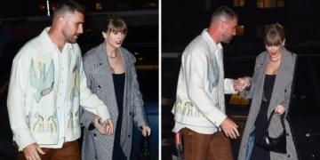 Тејлор Свиф и Тревис Келче среќни и заљубени на вечера во Њујорк